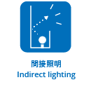 間接照明 Indirect lighting